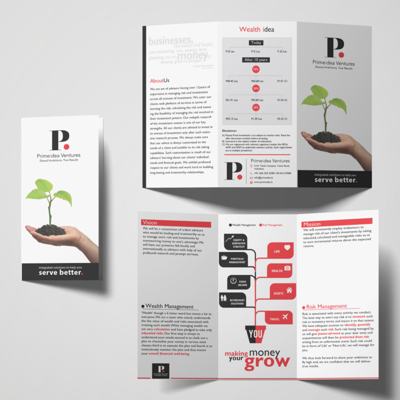 Brochure Design  - Primeidea Ventures